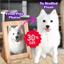 Give the gift of a lifetime with a custom stuffed animal of your pet. From pet stuffed animal clones to memorial plushies for a deceased pet, our custom dog plush and pet plush replicas make unforgettable presents.