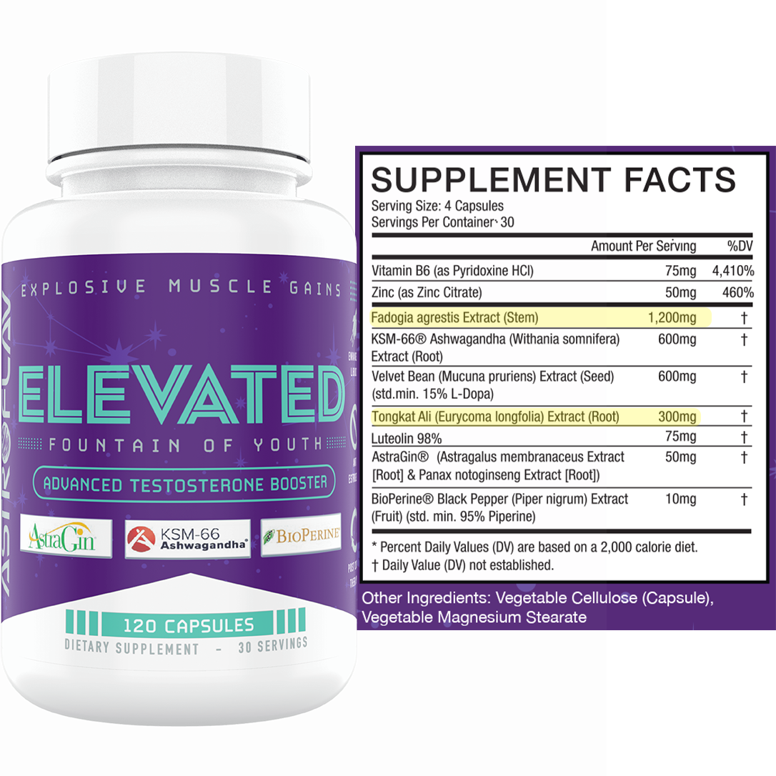 Tongkat Ali & Fadogia Agrestis Joe Rogan Approved Astroflav