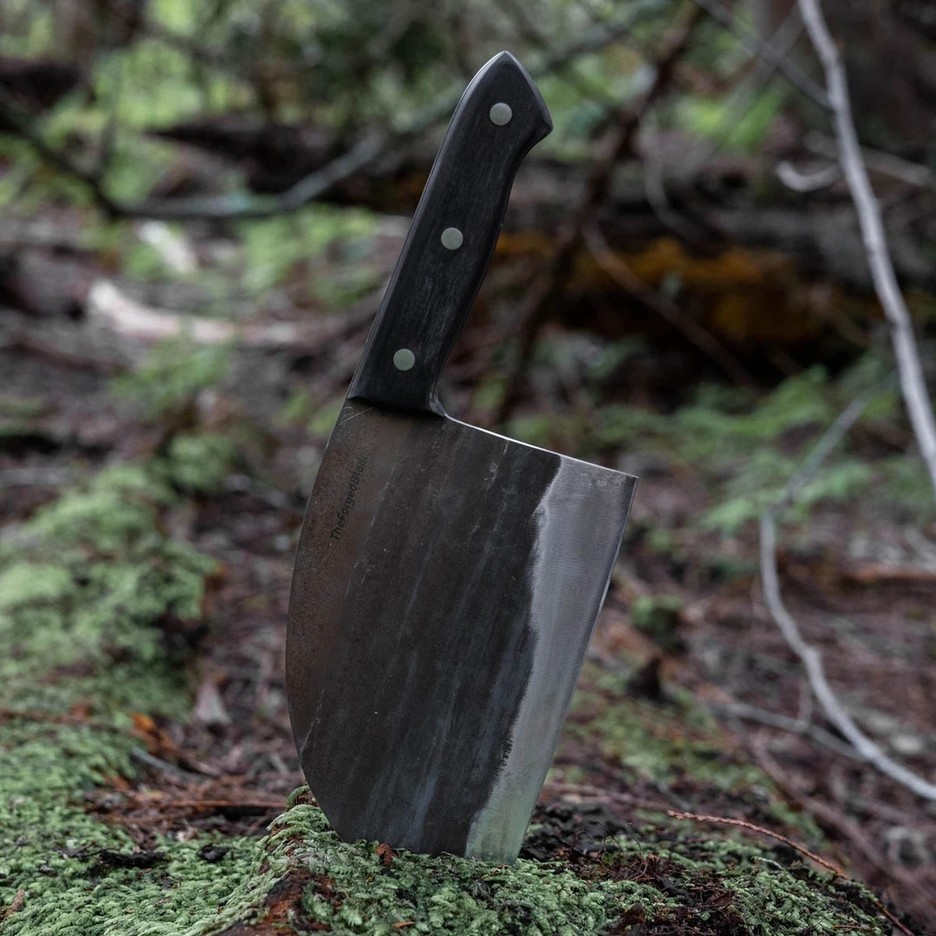Boketto - Hand Forged Serbian Cleaver | The Forged Blade