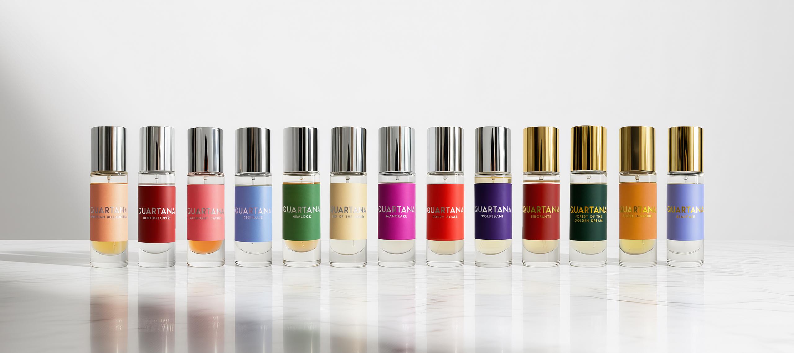 The fragrances of QUARTANA