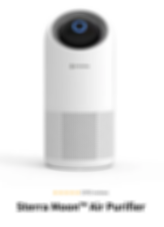 Sterra Moon™ Air Purifier Eliminate allergens. Breathe clean. Breath