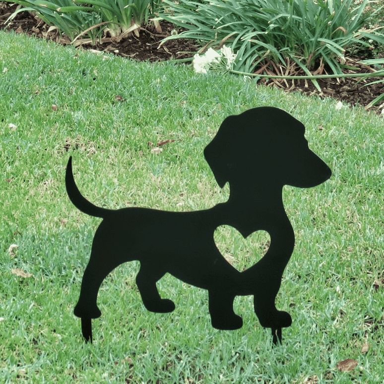 Dachshund Garden Decor