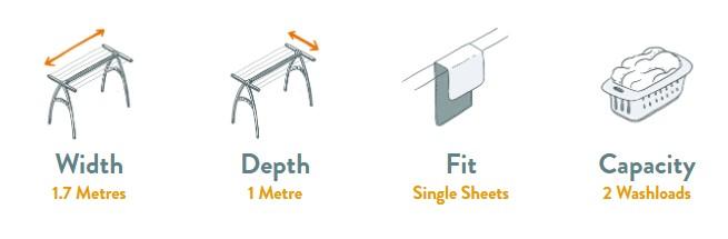 Daytek Portable Clothesline