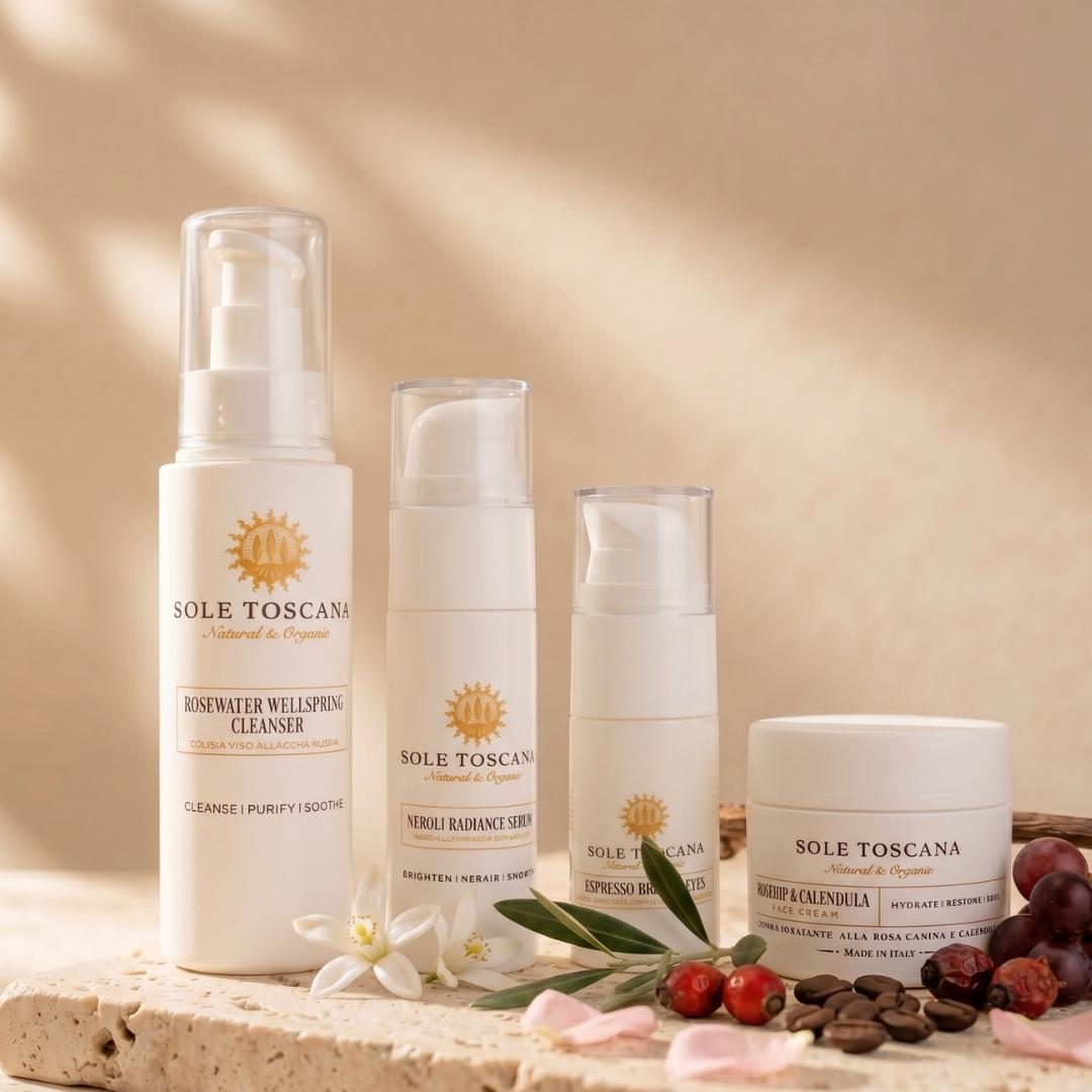 4-Step Sole Toscana Skincare Set ($201 retail price)