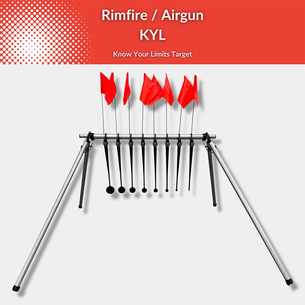 best rimfire steel targets KYL Know Your Limits Target Rack