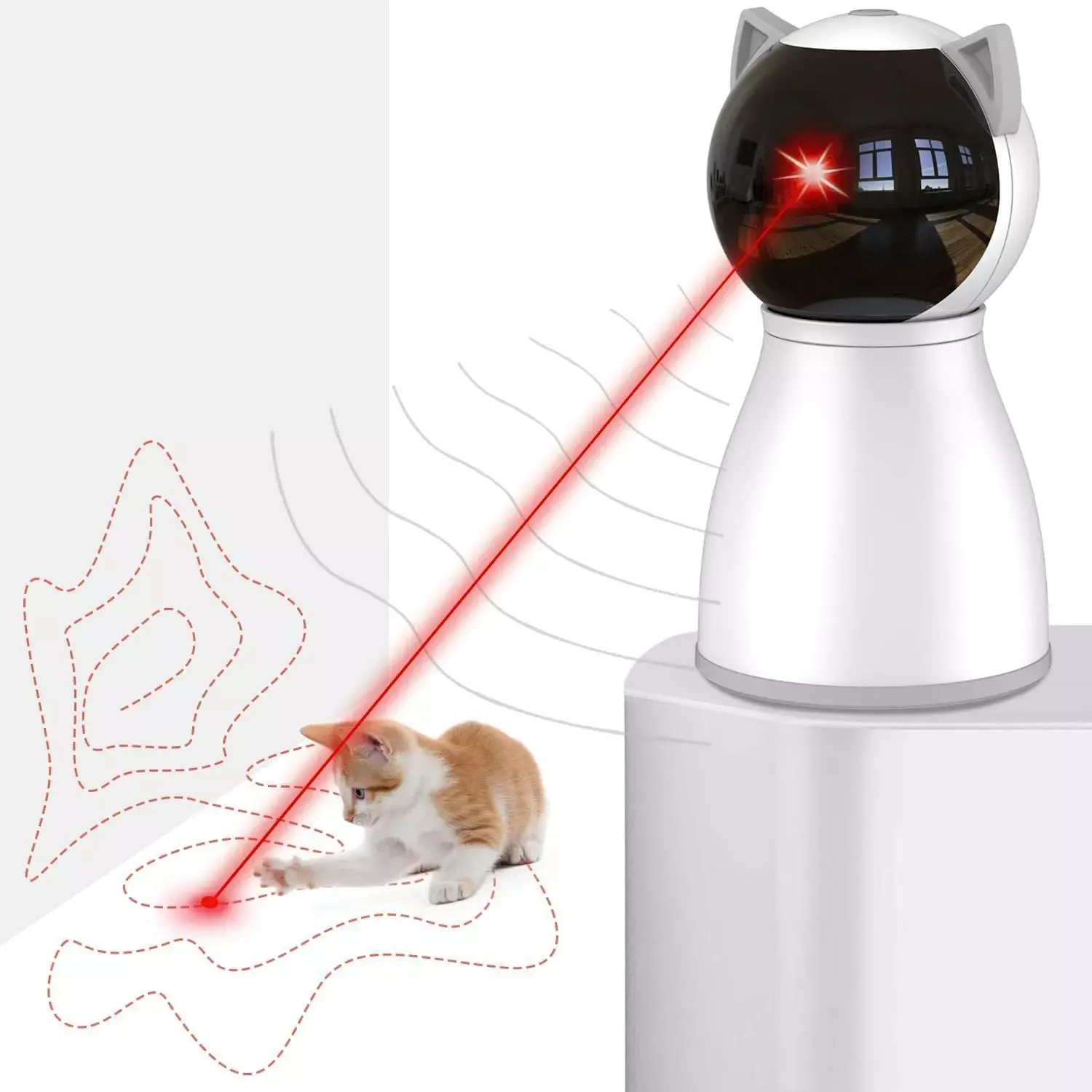 YVE LIFE Rechargeable Interactive Cat Toy