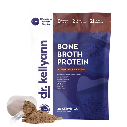 Dr. Kellyann powdered bone broth packets