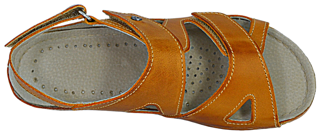 Helen - Women Anatomic leather sandals - Reindeer Leather