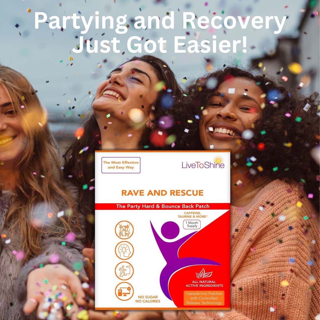 The Best Hangover Patch  Party Longer + Recover Faster