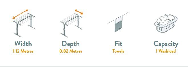 Artweger Twist 140 Clothes Line Airer