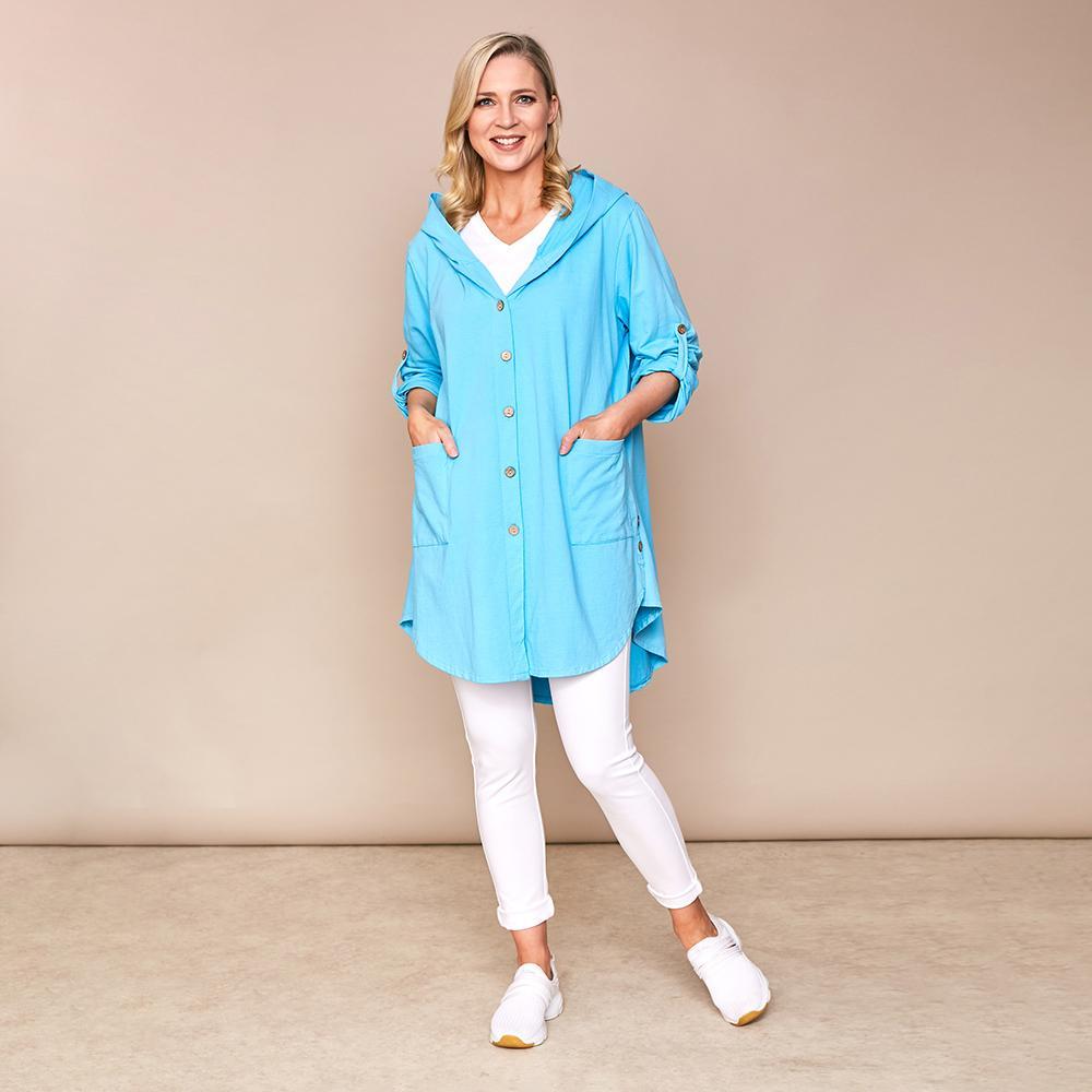 Nessa Hoody (Turquoise Blue)