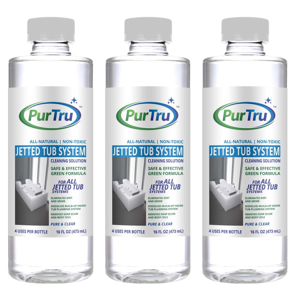 Jetted Tub System Sanitizing and Cleaning Solution (3 Pack)