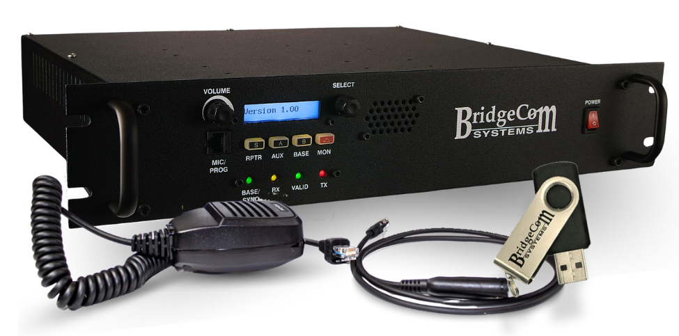 BCR-220 With Programming Kit and Repeater Mic