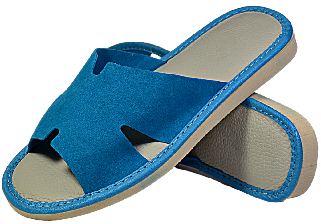 Lillian - polish leather slippers - Reindeer Leather