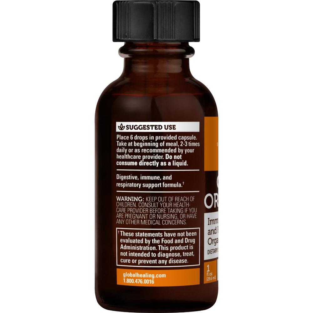Global Healing Organic Oregano Oil Suggested Use