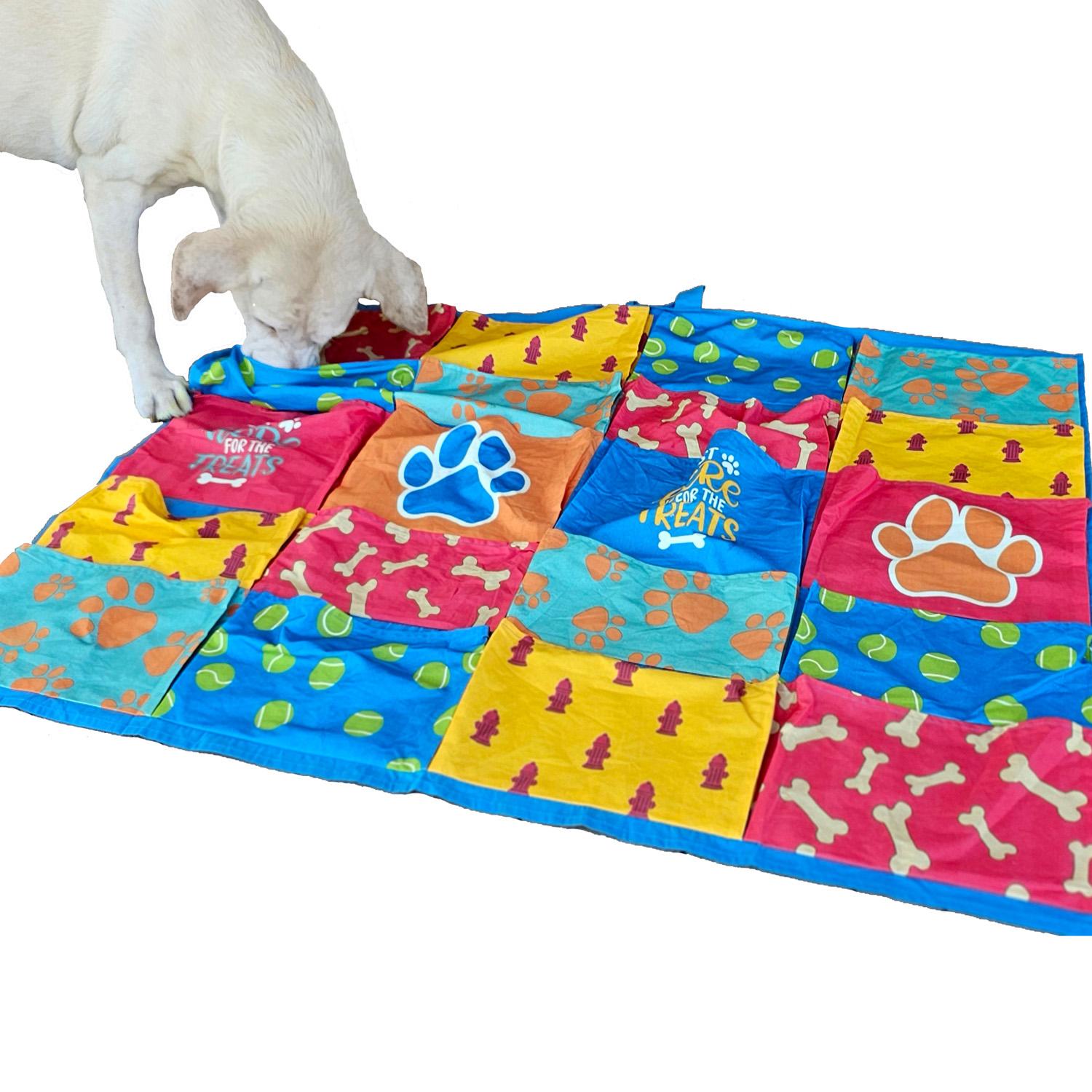 dog snuffle mat for dogs foraging dog puzzle