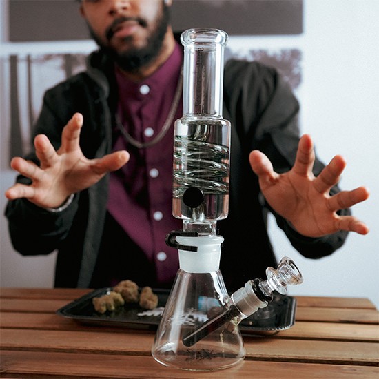 Ice Cube Hand Pipe - All in One Smoke Shop
