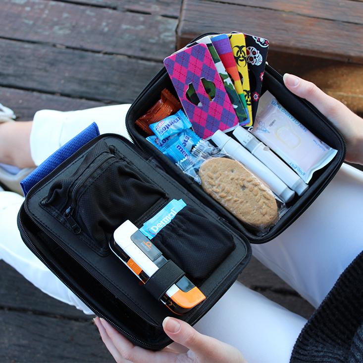 Diabetes support products accessories organiser case