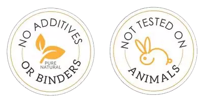 Free Shipping, 30 day Money Back Guarantee, No Additives or Binders, Not Tested On Animals