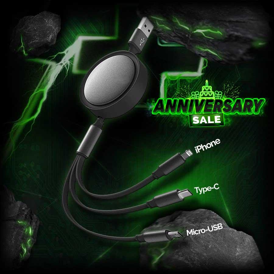 Titan 3-in-1 Multi Cable™ - 50% Off