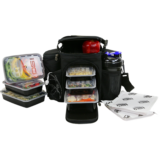 Meal Management System Food Bag UK Iso Fitness Cooler Meal Prep Bag Ice Packs 