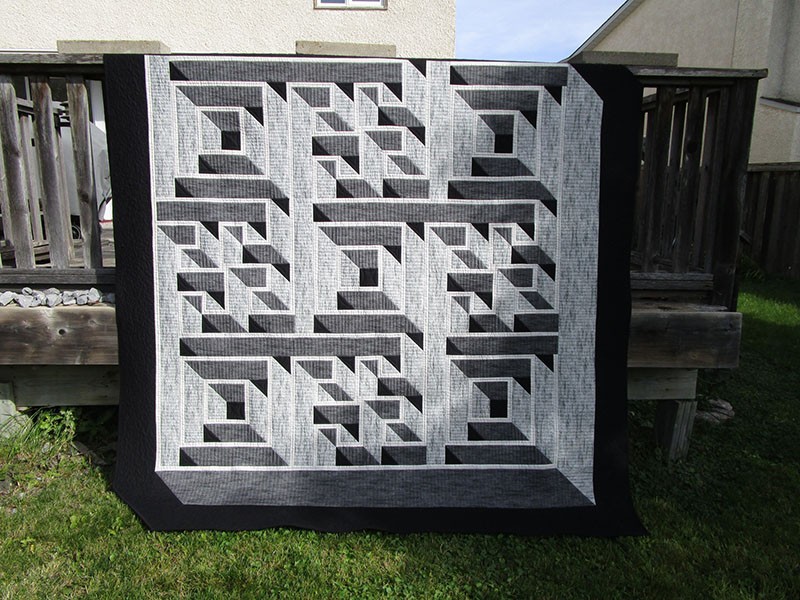 labyrinth walk quilt pattern