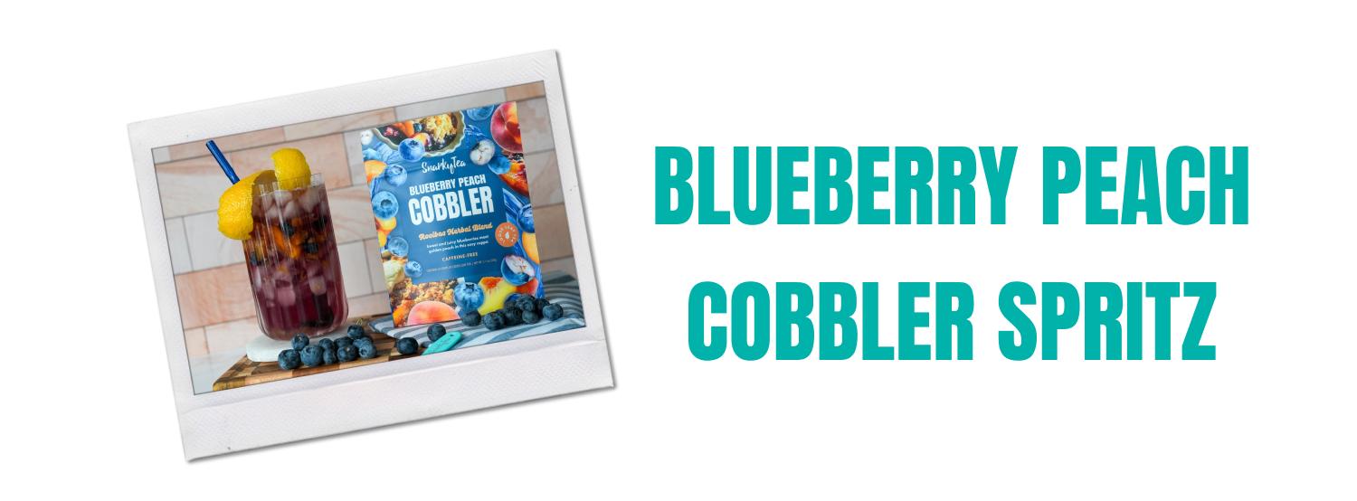 Blueberry Peach Cobbler Spritz