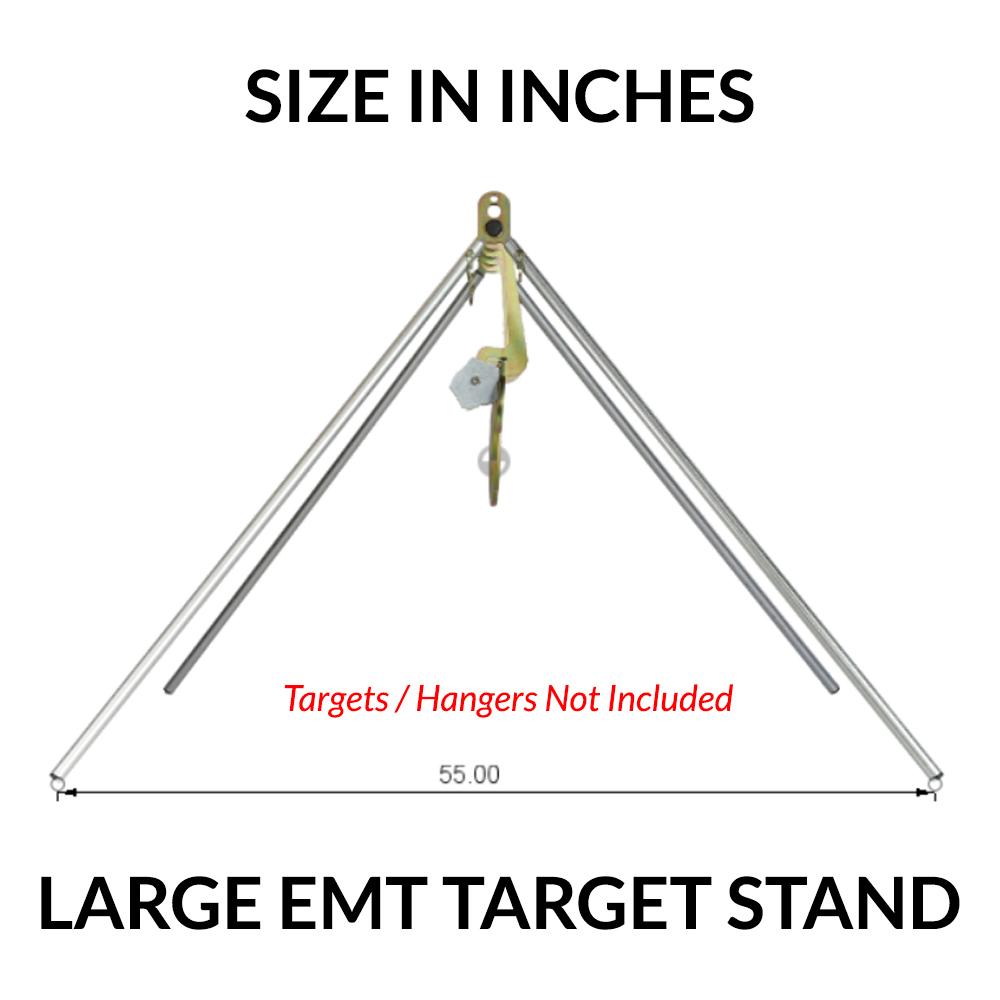 emt steel target stand large side