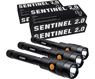 Sentinel 2000 Lumen Tactical Flashlight