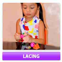 lacing toy