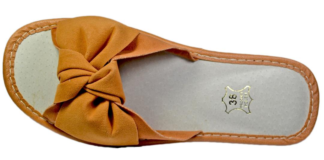 Ophelia - Women handmade house Slippers - Reindeer Leather