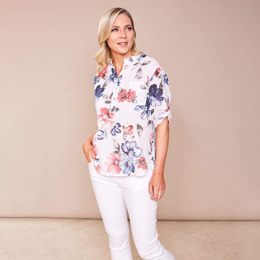 Meghan Blouse (White)