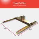 2x4 Wood Target Stand base