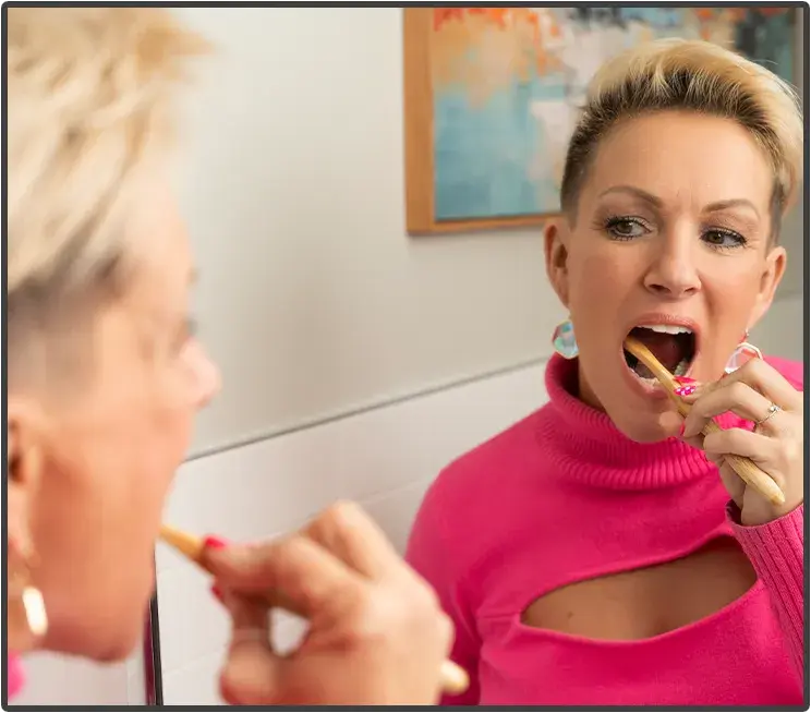 Brush for 2 minutes