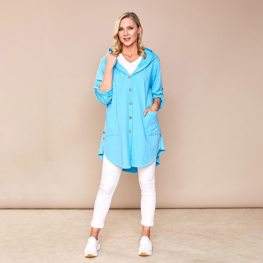 Nessa Hoody (Turquoise Blue)