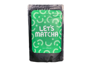 1 100 gram bag of matcha