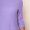 Honeycomb Scoop End Top in Lilac