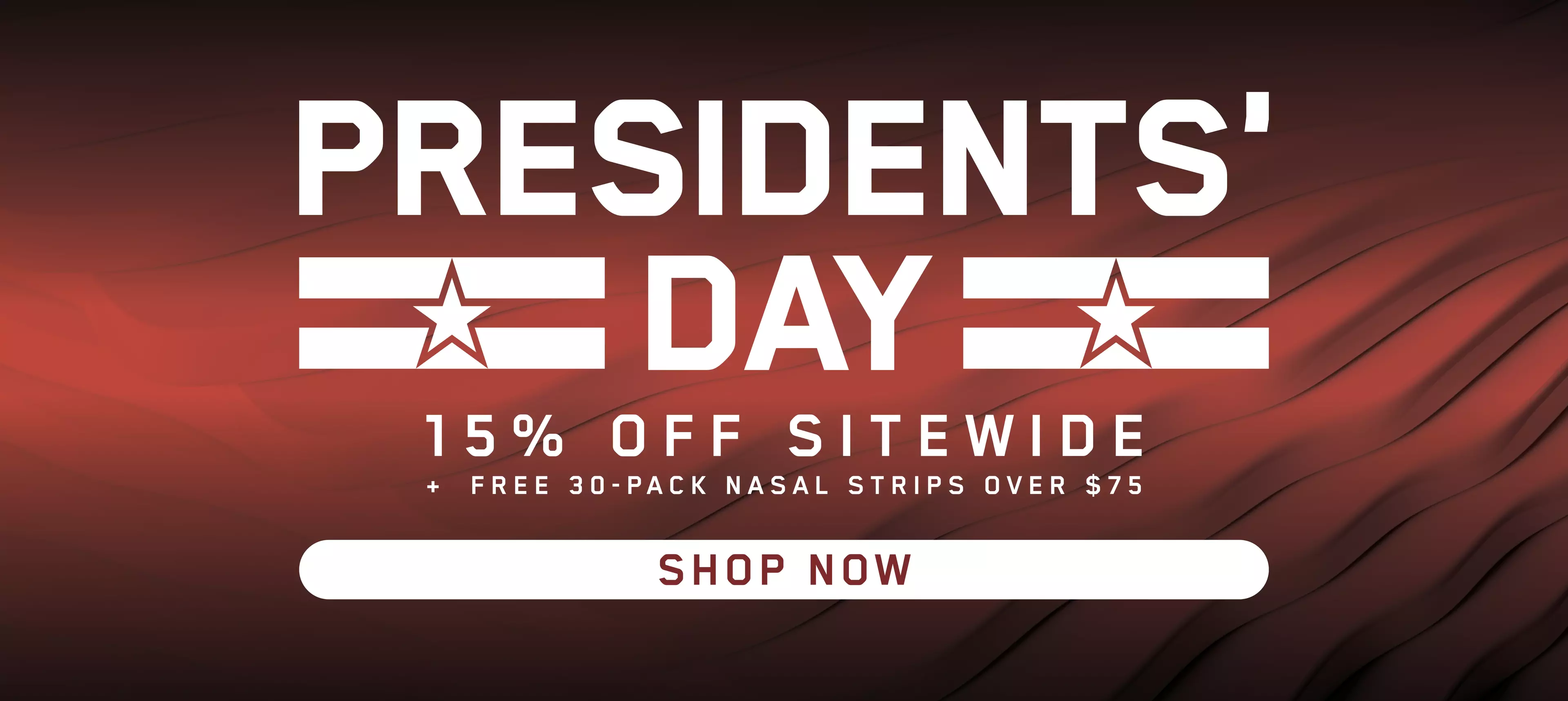 Presidents' Day Sale