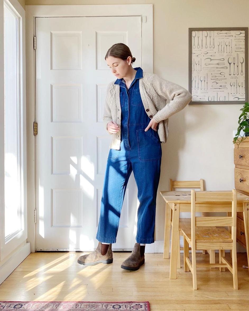 How to Style Women's Utility Coveralls
