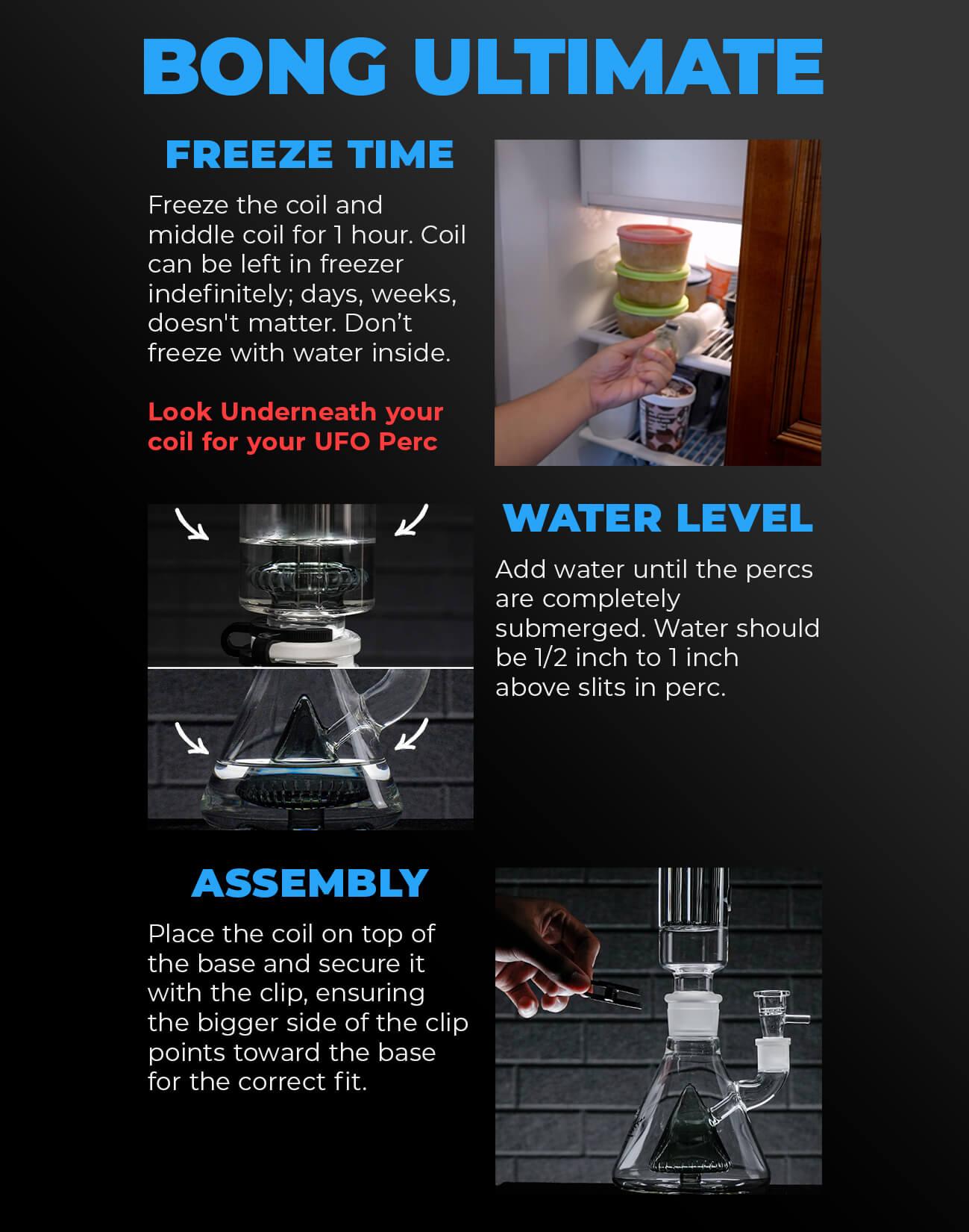 freeze pipe bong ultimate infographic