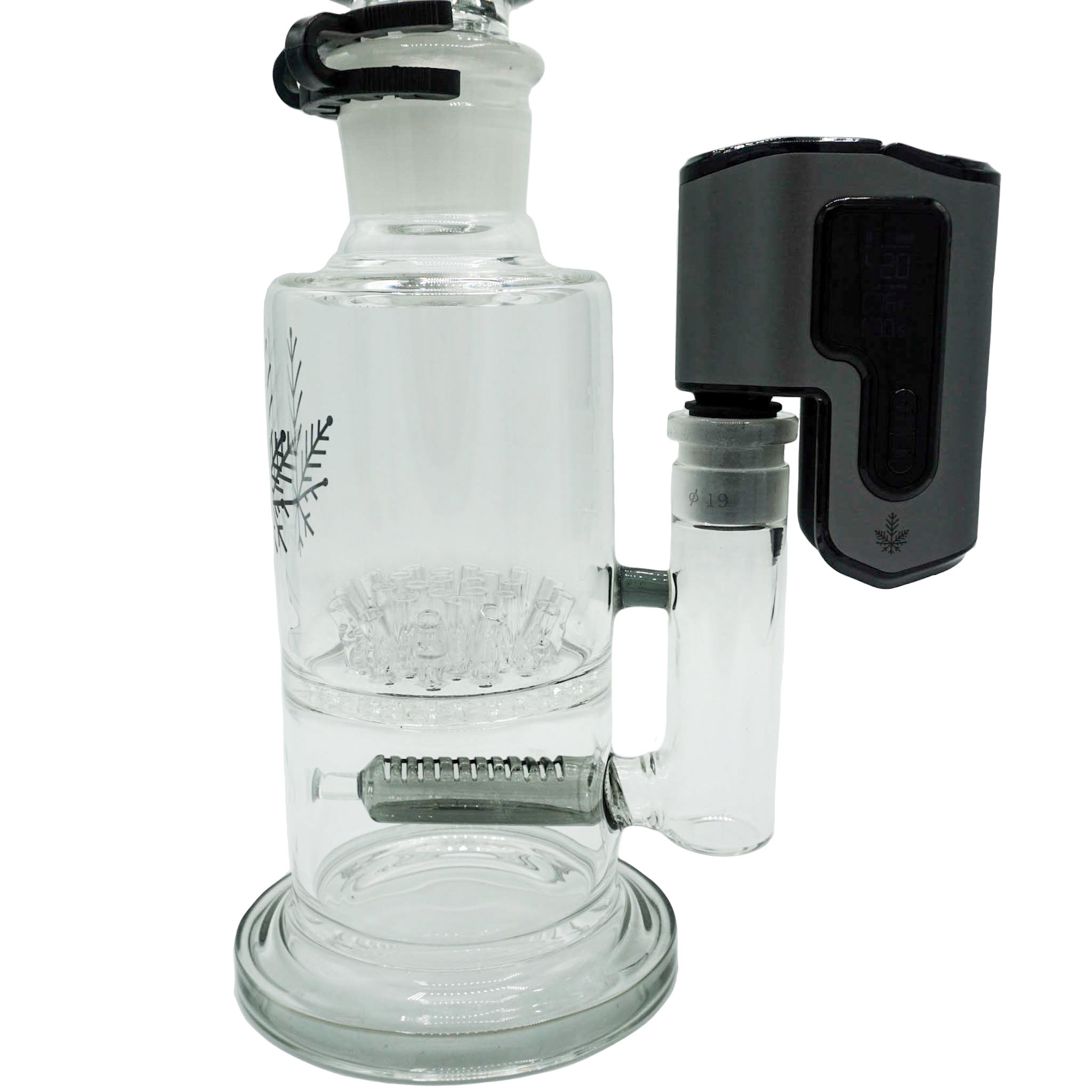 bong with electronic dab nail