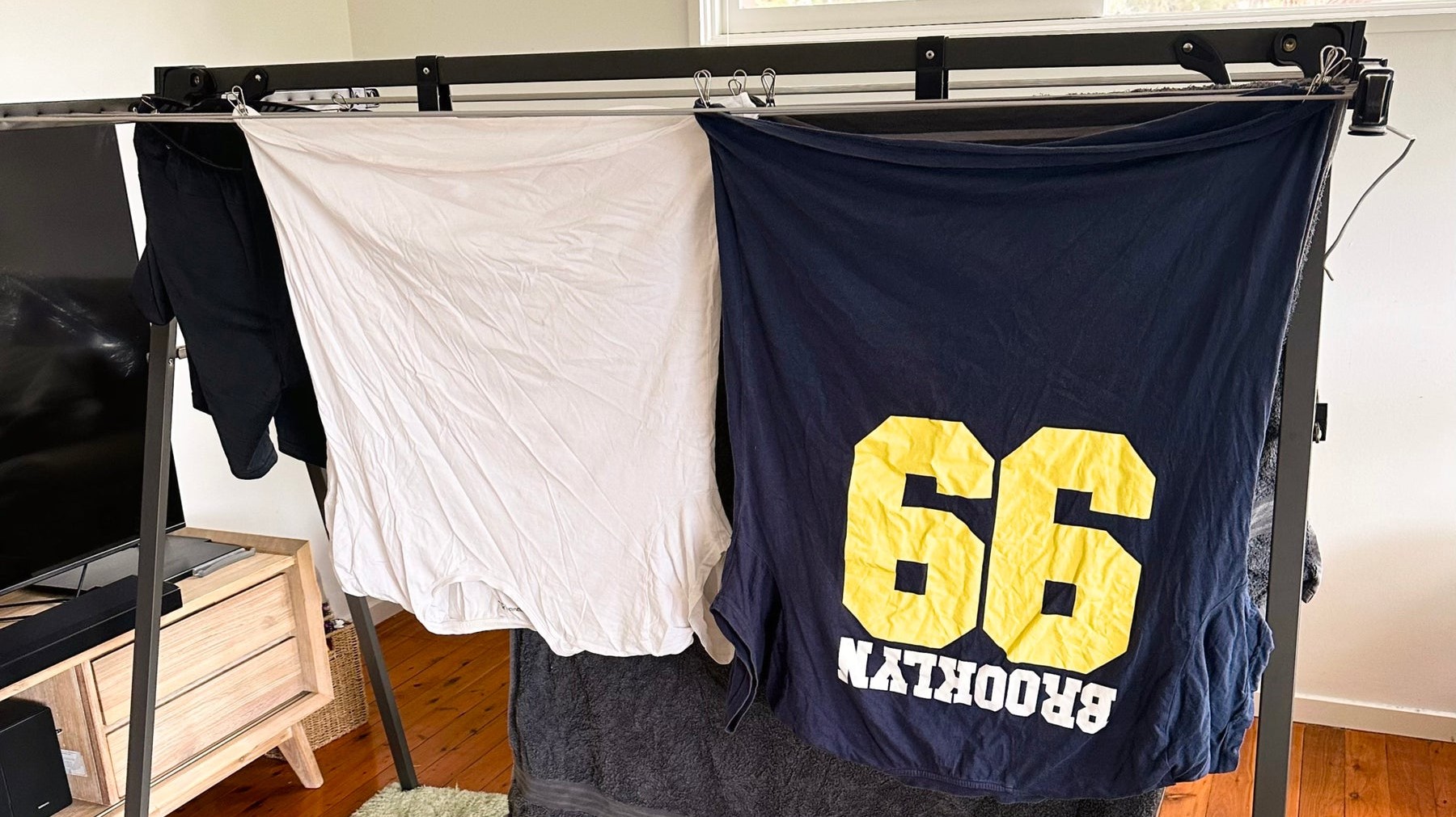 Indoor Drying Options: Daytek Portable Clothesline