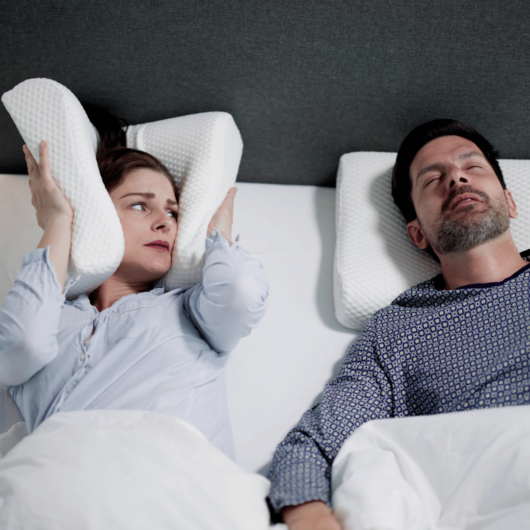 Wife cannot sleep due to husband's sleep apnea