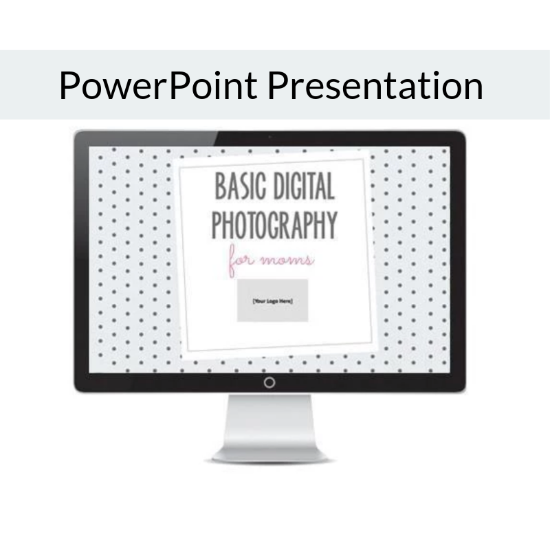 Matching powerpoint presentation for basic curriculum to teach photography 