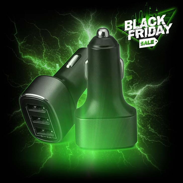 The Titan 5.2A Fast Car Charger™