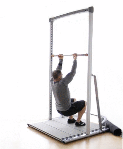 self assisted chin ups freestanding exercise bar