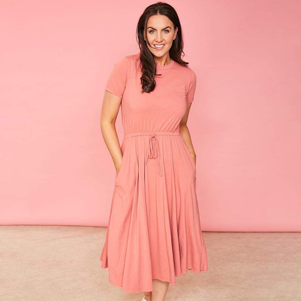 Piper Dress (Dusty Rose)