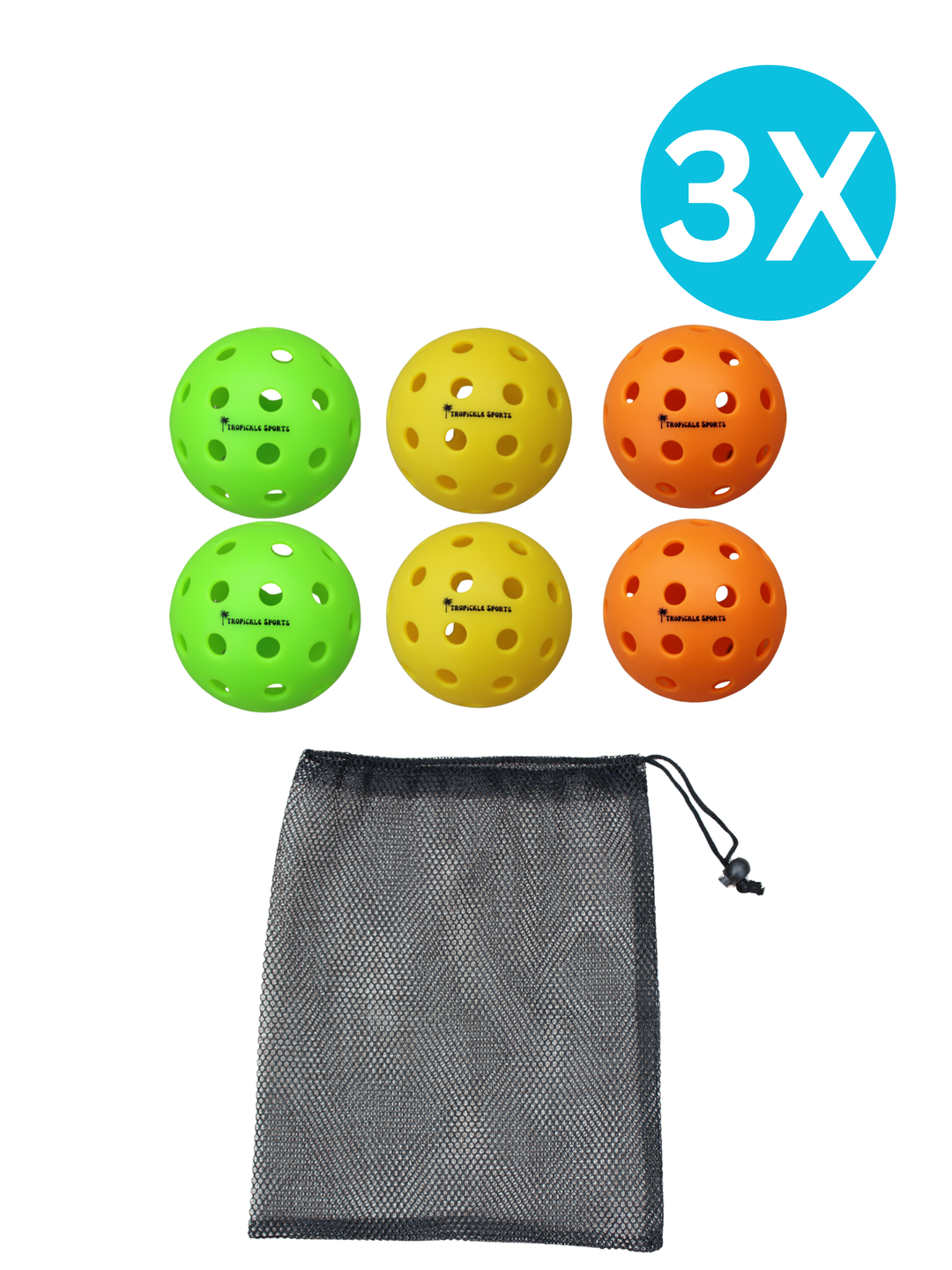 Citrus Splash Pickleball Set