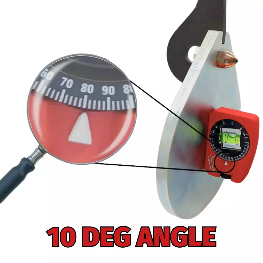 angles targets 10 deg