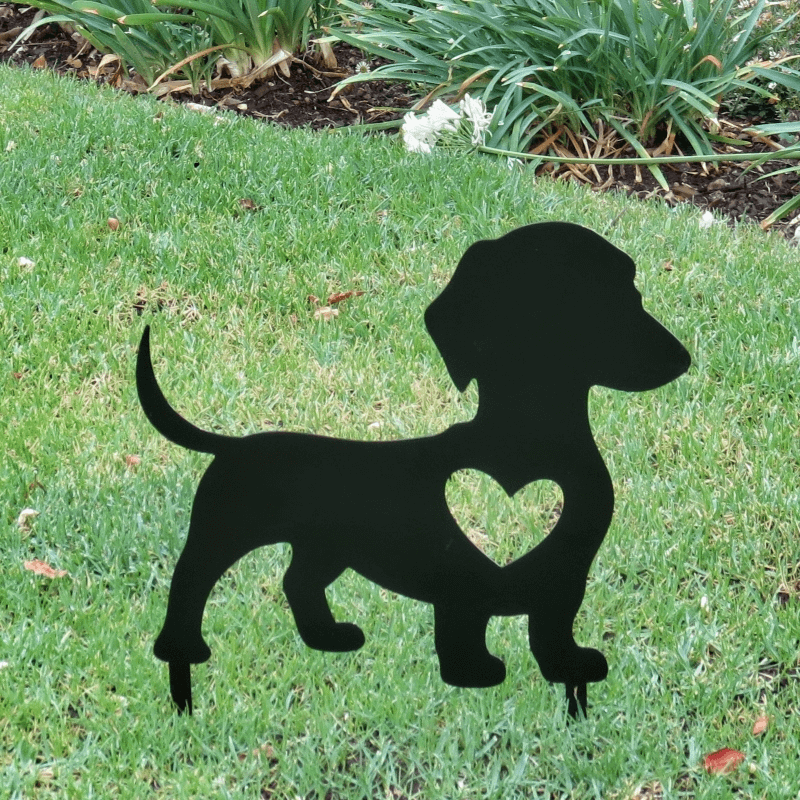 Dachshund Garden Decor